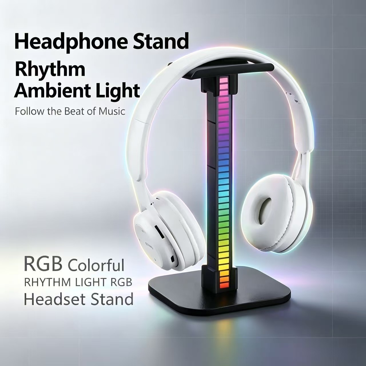 Esports Gamers - USB Gaming Headphone Stand RGB Rhythm