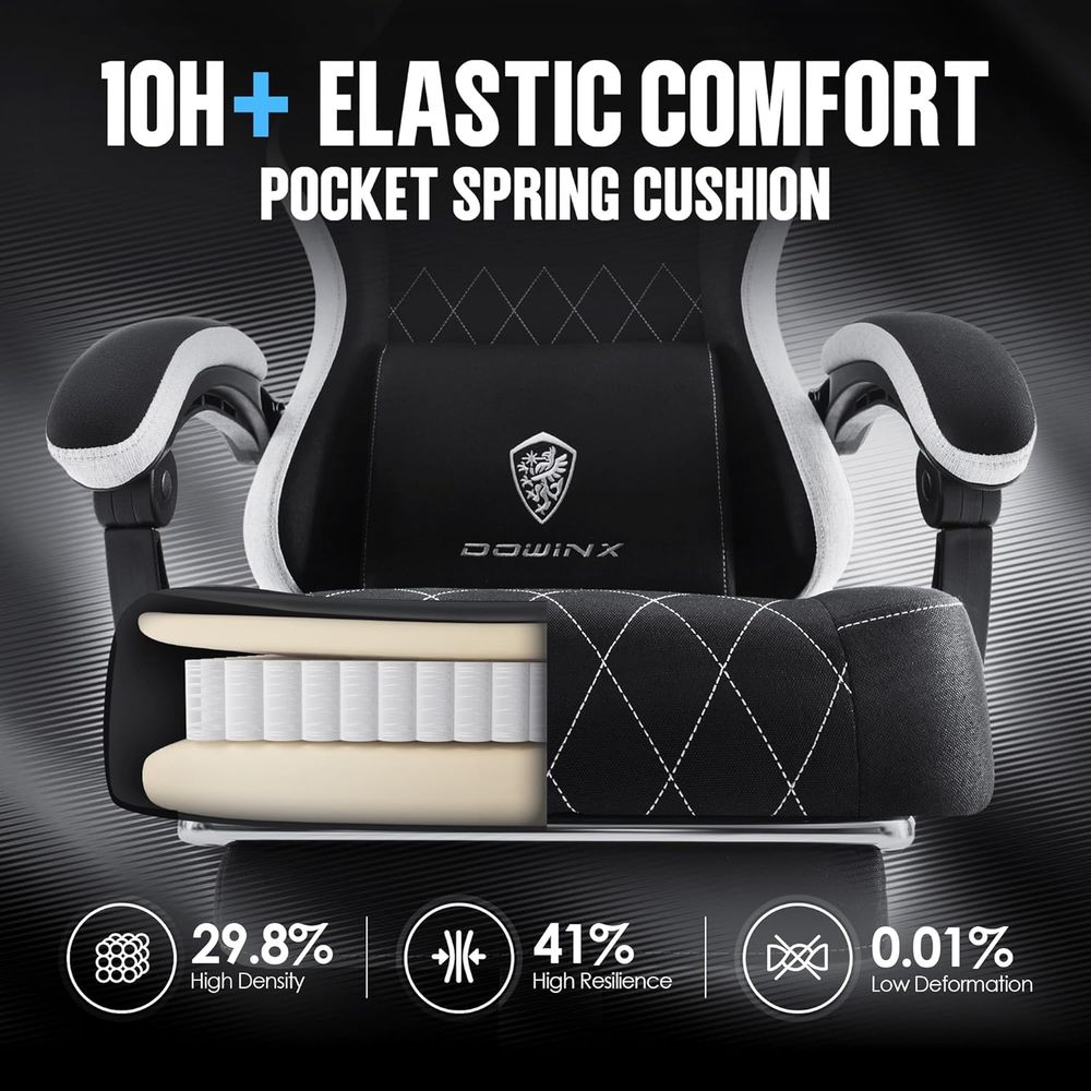 abric Gaming Chair, Ergonomic  - Video Gaming & Esports Usd Acc 评论和价格