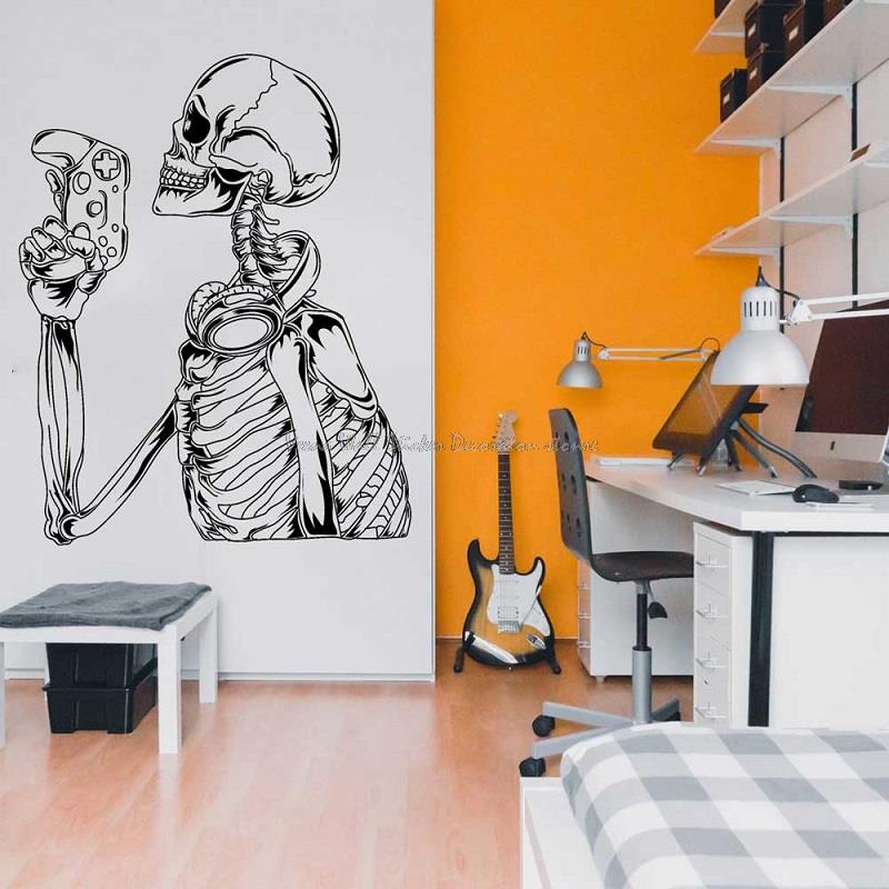 Game player wall stickers game - Esports Gaming Furniture 评论和价格