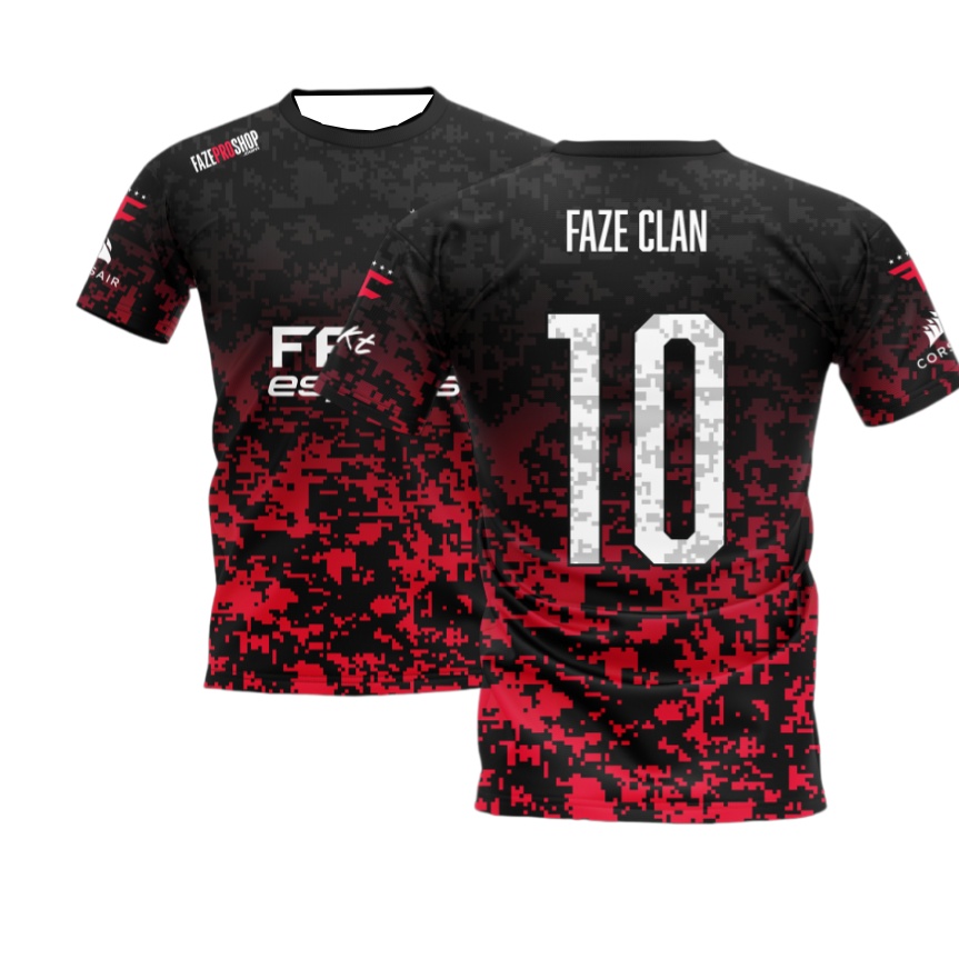 2026 New FaZe Esports Jersey B - Esports Gaming Sleeve 评论和价格