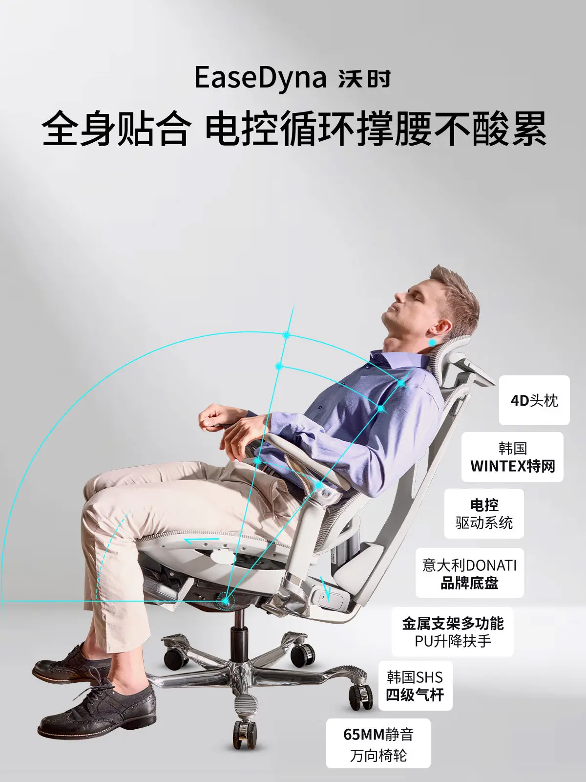 Ergonomic Office Chair with El - Esports Gaming Furniture 评论和价格