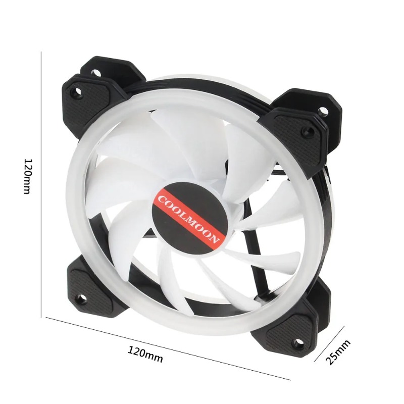 120mm RGB Quiet Adjustable PC  - Esports Gaming Fan 评论和价格