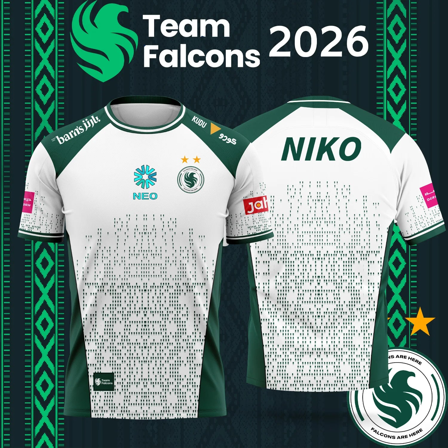 Family Matching 2026 Team Falc - Esports Gaming Sleeve 评论和价格