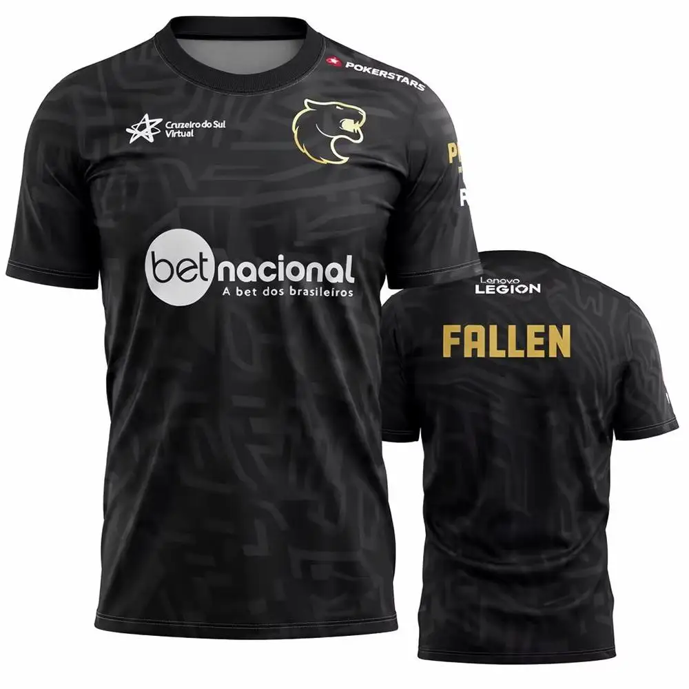 Men's FURIA ESports Team Jerse - Esports Gaming Sleeve 评论和价格