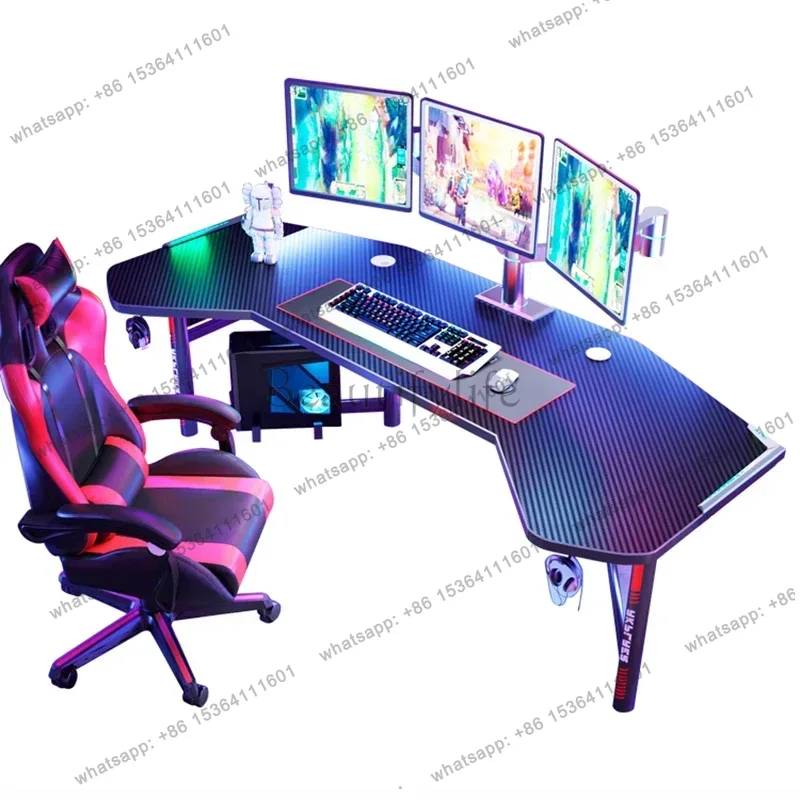 White Computer Desk Office Fur - Esports Gaming Furniture 评论和价格