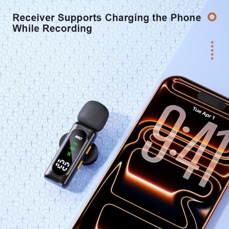 Mini Wireless Lavalier Microph - Video Gaming & Esports Usd Acc 评论和价格