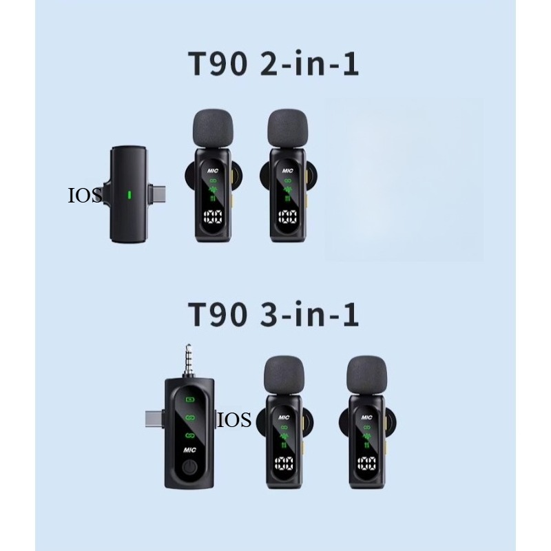 Mini Wireless Lavalier Microph - Video Gaming & Esports Usd Acc 评论和价格