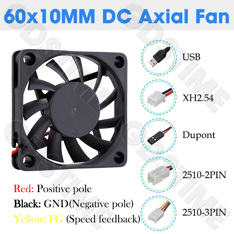 GDSTIME 60mm Fan 24V 12V Fan 6 - Esports Gaming Fan 评论和价格