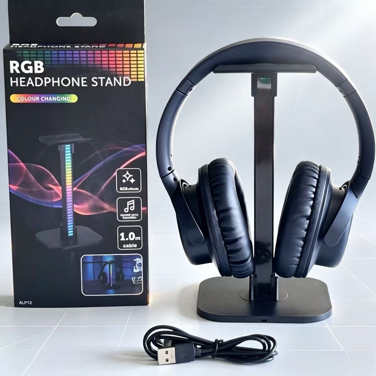 USB Gaming Headphone Stand RGB - Esports Gamers 评论和价格