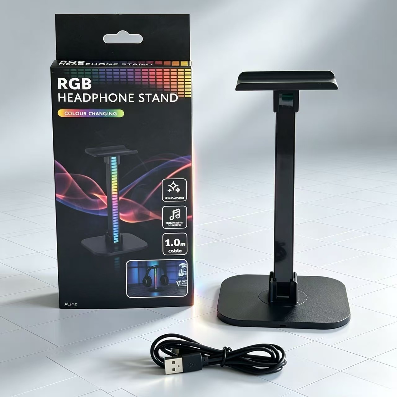USB Gaming Headphone Stand RGB - Esports Gamers 评论和价格