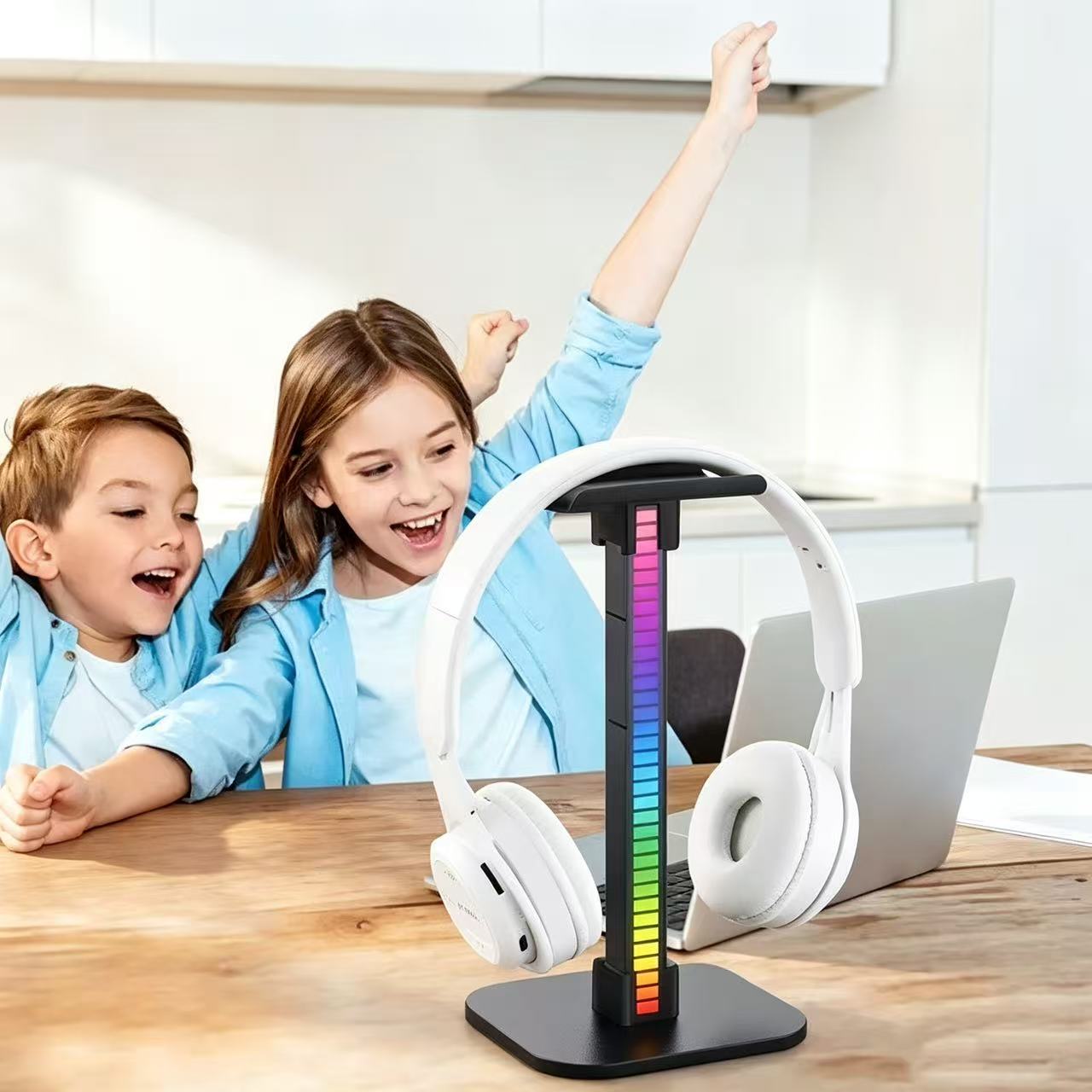 USB Gaming Headphone Stand RGB - Esports Gamers 评论和价格