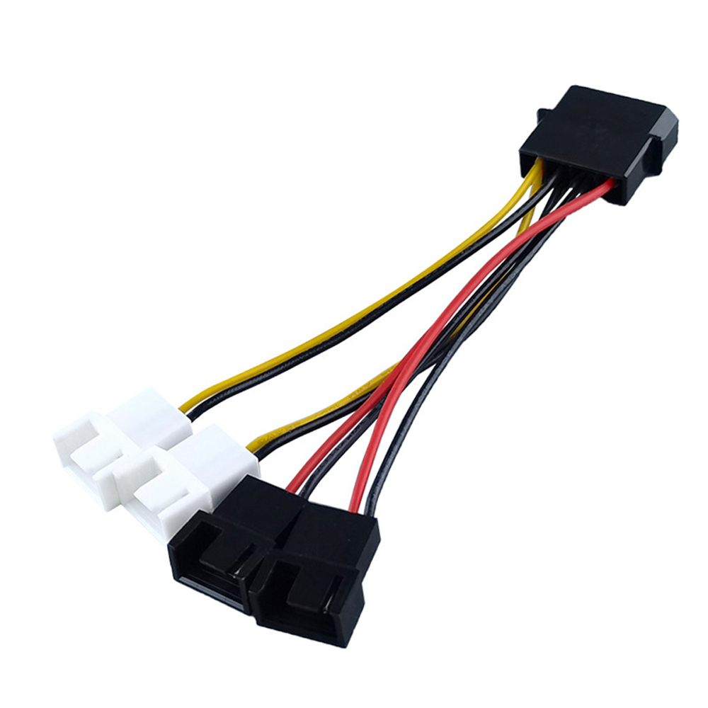 1pcs 4-Pin Molex to 3-Pin Fan  - Esports Gaming Fan 评论和价格