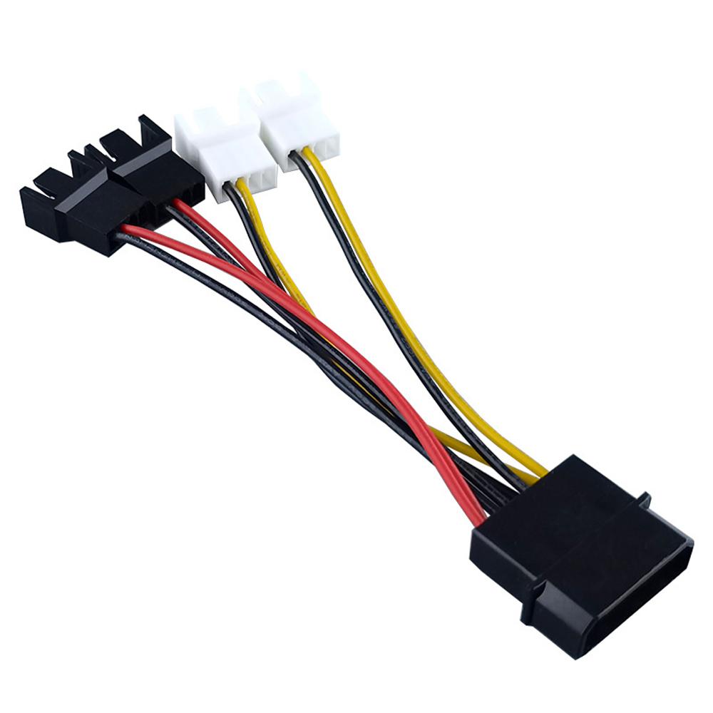 1pcs 4-Pin Molex to 3-Pin Fan  - Esports Gaming Fan 评论和价格