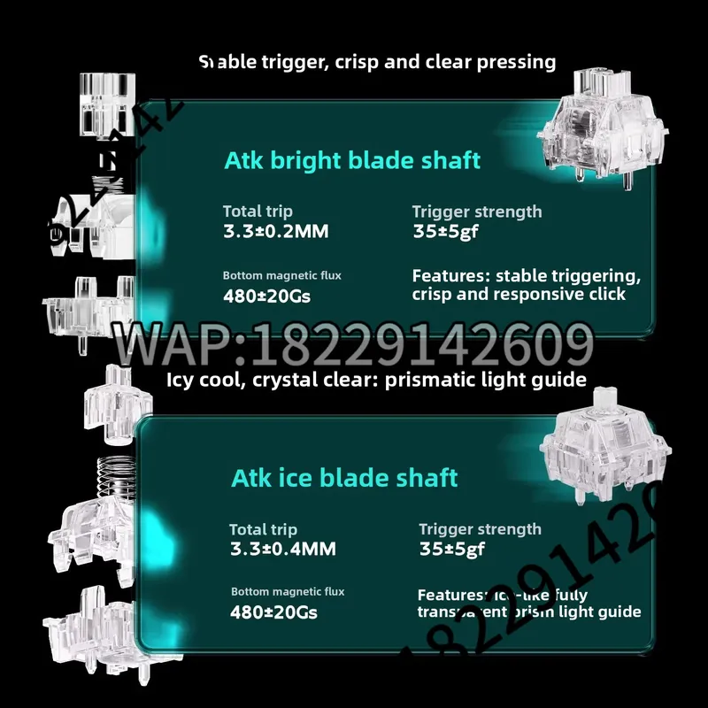 ATK RS7 Air Keyboard Magnetic  - Esports Gamer 评论和价格