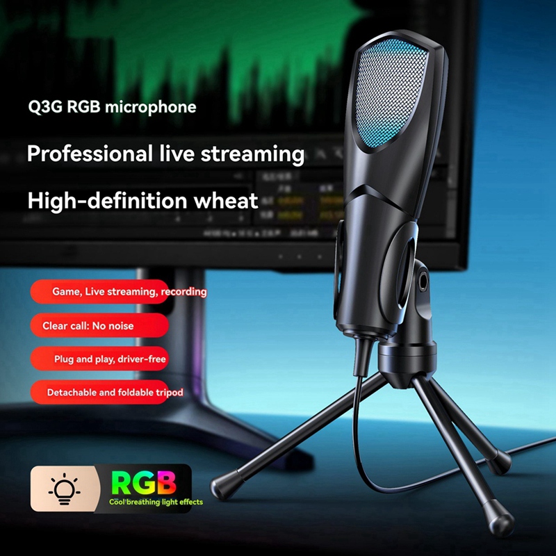 Gaming Microphone Professional - Video Gaming & Esports Usd Acc 评论和价格